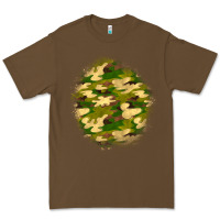 Cacao camouflage patch Premium Tee - BundleAndBundleShop