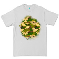 Dove Grey camouflage patch Premium Tee - BundleAndBundleShop
