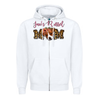 White Jack Russel Mom Zipper Hoodie - Jasminsmagicworld