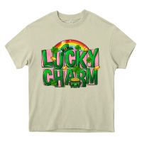 Mossy St. Patrick's Day lucky charm Heavy Core Tee - FaDigitalArtStudio