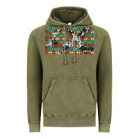 Vintage Olive western autism  cup Vintage Hoodie - Artiststas