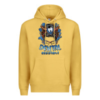 Antique Gold dental assistant messy bun Premium Hoodie - BarkalooDesign