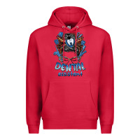 Cardinal dental assistant messy bun Premium Hoodie - BarkalooDesign
