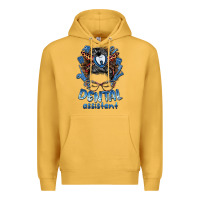 Mustard dental assistant messy bun Premium Hoodie - BarkalooDesign