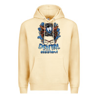 Pina Colada dental assistant messy bun Premium Hoodie - BarkalooDesign