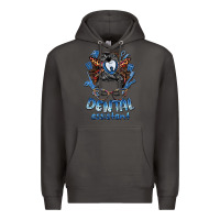 Smoke dental assistant messy bun Premium Hoodie - BarkalooDesign