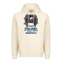 Tofu dental assistant messy bun Premium Hoodie - BarkalooDesign