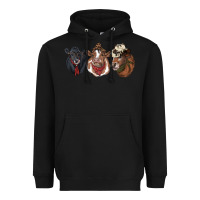 Black Hangin With My Heifers Heavyweight Hoodie - RanaPortraitStore