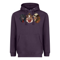 Plum Hangin With My Heifers Heavyweight Hoodie - RanaPortraitStore