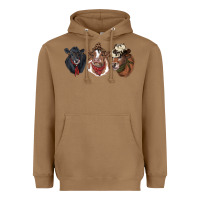 Toasted Coconut Hangin With My Heifers Heavyweight Hoodie - RanaPortraitStore