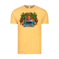 Vintage Mustard Summer Vintage Tee - CowhideDigitalArt