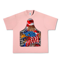 Salmon america Urban Heavy Tee - CowhideDigitalArt