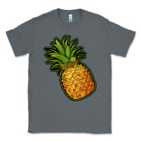 Charcoal Heather pineapple Classic Tee - Jasminsmagicworld