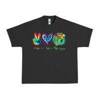 Pigment Black Peace Love Hairstylist Urban Heavy Tee - Jasminsmagicworld