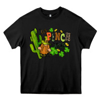 Black un pinch able St. Patrick's Heavy Core Tee - FaDigitalArtStudio