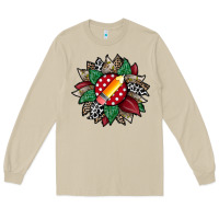 Mushroom teacher sunflower Long Sleeve Tee - RacoonDesign
