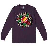 Plum teacher sunflower Long Sleeve Tee - RacoonDesign