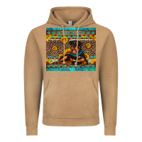 Vintage Camel Rottweiler with western background Vintage Hoodie - Artiststas