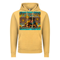 Vintage Mustard Rottweiler with western background Vintage Hoodie - Artiststas