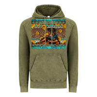 Vintage Olive Rottweiler with western background Vintage Hoodie - Artiststas