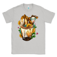 Moon Dust Simmental Cow Bobba Cup Classic Tee - FaDigitalArtStudio