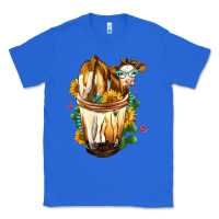 True Royal Simmental Cow Bobba Cup Classic Tee - FaDigitalArtStudio