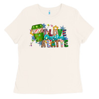 Bone LIve Christmas Latte Ladies Tee - CowhideDigitalArt