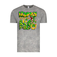 Cloud Rock Happy St Patricks Rex Day Vintage Tee - CowhideDigitalArt