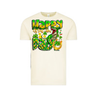 Vintage Arctic Happy St Patricks Rex Day Vintage Tee - CowhideDigitalArt