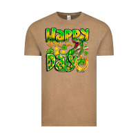 Vintage Coffee Happy St Patricks Rex Day Vintage Tee - CowhideDigitalArt