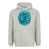 Moon Dust turquoise gemstone jewelny Heavyweight Hoodie - RanaPortraitStore
