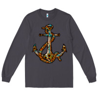 Smoke western anchor Long Sleeve Tee - RacoonDesign