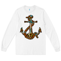 White western anchor Long Sleeve Tee - RacoonDesign