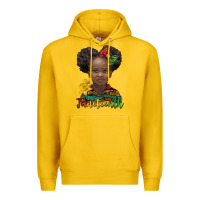 Lemon juneteenth african girl Premium Hoodie - BarkalooDesign