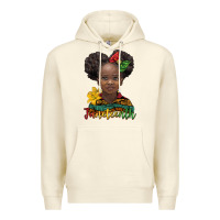 Sandshell juneteenth african girl Premium Hoodie - BarkalooDesign