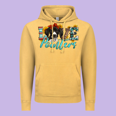 Love German Shorthaired Pointers Vintage Hoodie Designed By Artiststas
