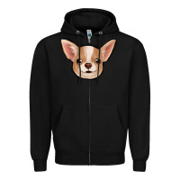 Black Chihuahua Zipper Hoodie - Jasminsmagicworld