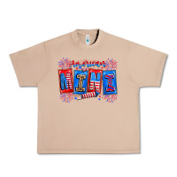 Burro american mini Urban Heavy Tee - CowhideDigitalArt