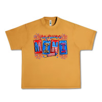 Peanut Butter american mini Urban Heavy Tee - CowhideDigitalArt