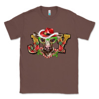 Chestnut christmas joy baby cow Classic Tee - BarkalooDesign
