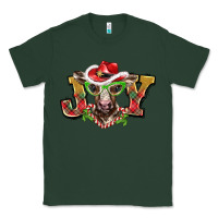 Sports Green christmas joy baby cow Classic Tee - BarkalooDesign