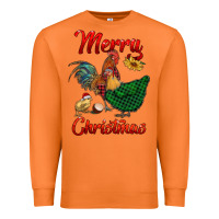 Carrot merry christmas chickens Premium Sweatshirt - RanaPortraitStore