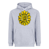 Heather Grey yellow  gemstone jewelny Heavyweight Hoodie - RanaPortraitStore