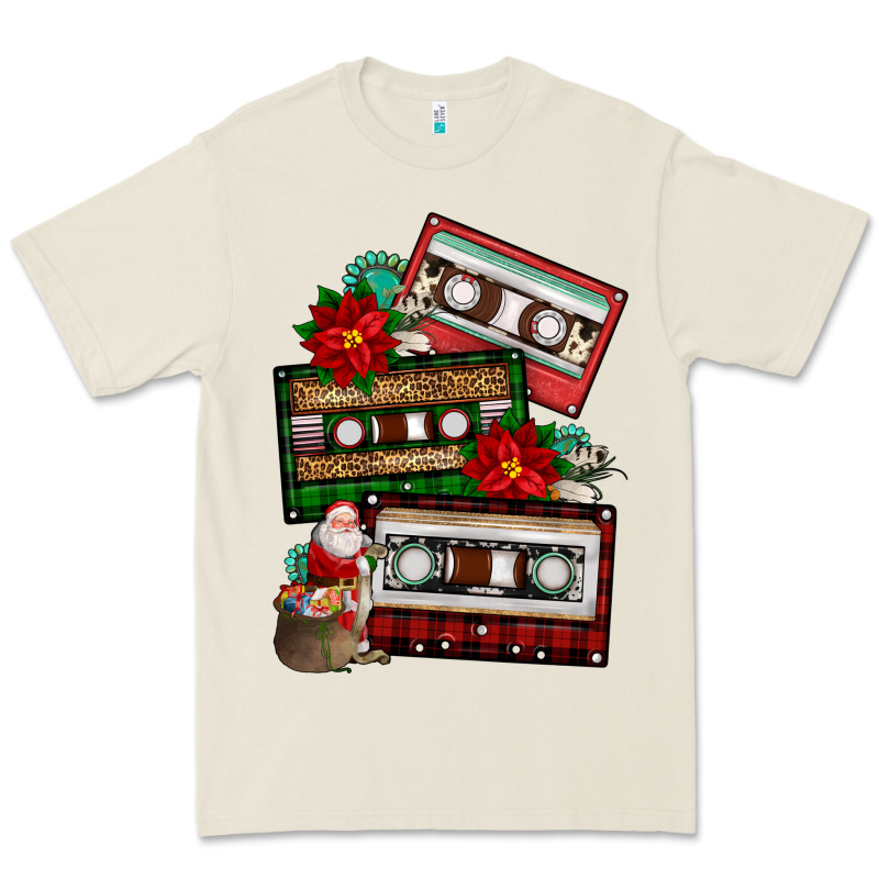 Christmas Cassette Gemstone Premium Tee by FaDigitalArtStudio | Teevron