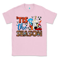 Bubblegum Pink tis the season  soccer  frappe coffee Classic Tee - FaDigitalArtStudio