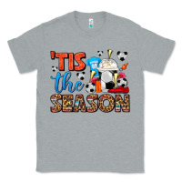 Heather Grey tis the season  soccer  frappe coffee Classic Tee - FaDigitalArtStudio