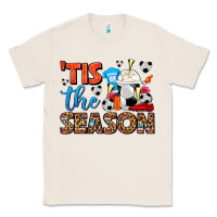 Natural tis the season  soccer  frappe coffee Classic Tee - FaDigitalArtStudio