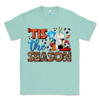 Seafoam tis the season  soccer  frappe coffee Classic Tee - FaDigitalArtStudio