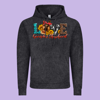 Love German Shepherd Vintage Hoodie Designed By Artiststas