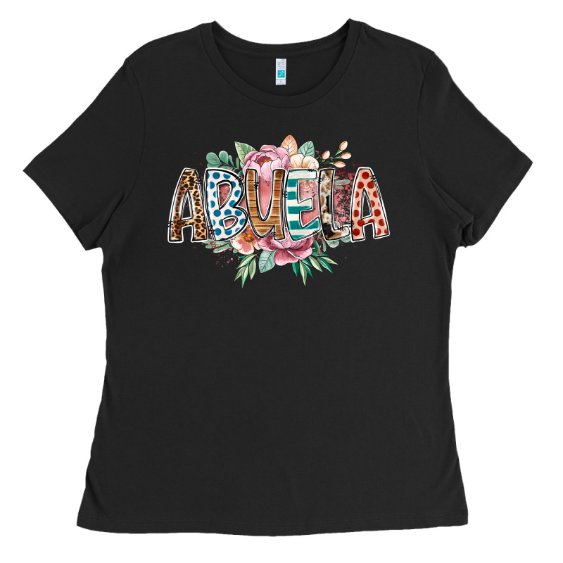 Abuela Flowers Ladies Tee by RacoonDesign | Teevron